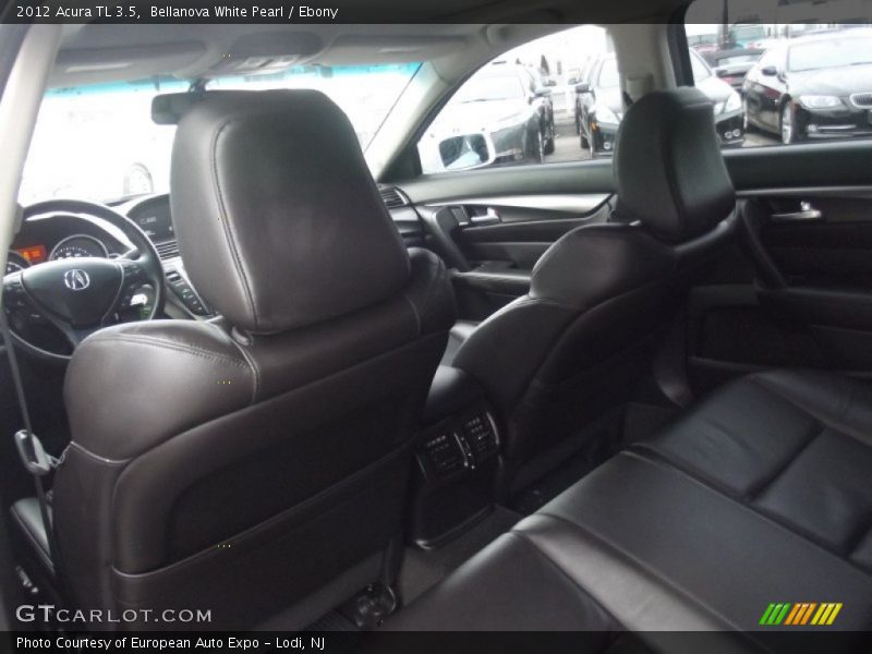 Bellanova White Pearl / Ebony 2012 Acura TL 3.5