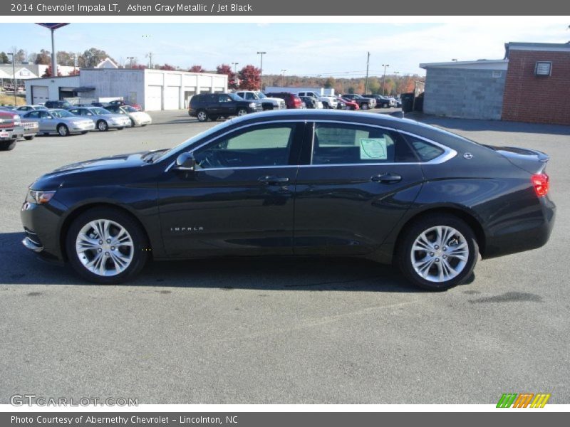 Ashen Gray Metallic / Jet Black 2014 Chevrolet Impala LT