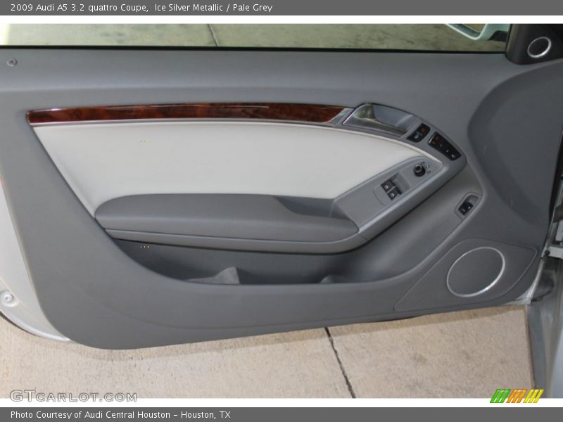 Ice Silver Metallic / Pale Grey 2009 Audi A5 3.2 quattro Coupe