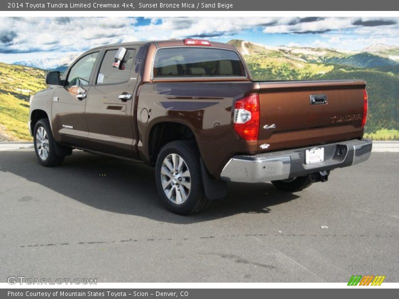 Sunset Bronze Mica / Sand Beige 2014 Toyota Tundra Limited Crewmax 4x4