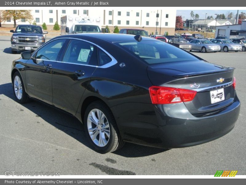 Ashen Gray Metallic / Jet Black 2014 Chevrolet Impala LT