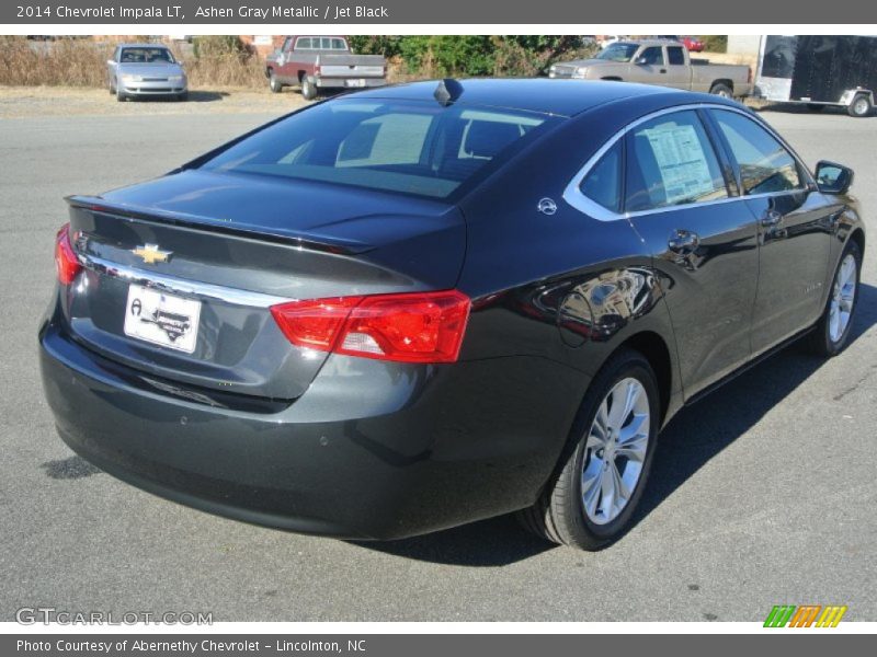 Ashen Gray Metallic / Jet Black 2014 Chevrolet Impala LT