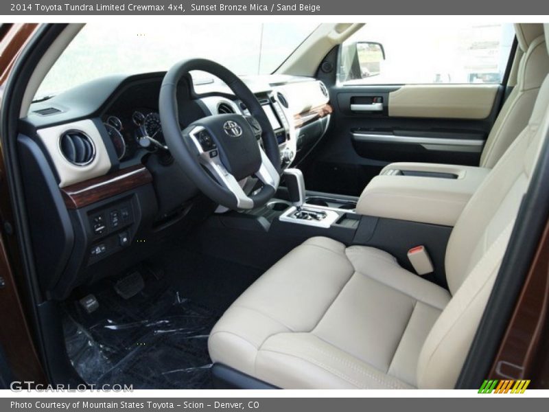 Sunset Bronze Mica / Sand Beige 2014 Toyota Tundra Limited Crewmax 4x4