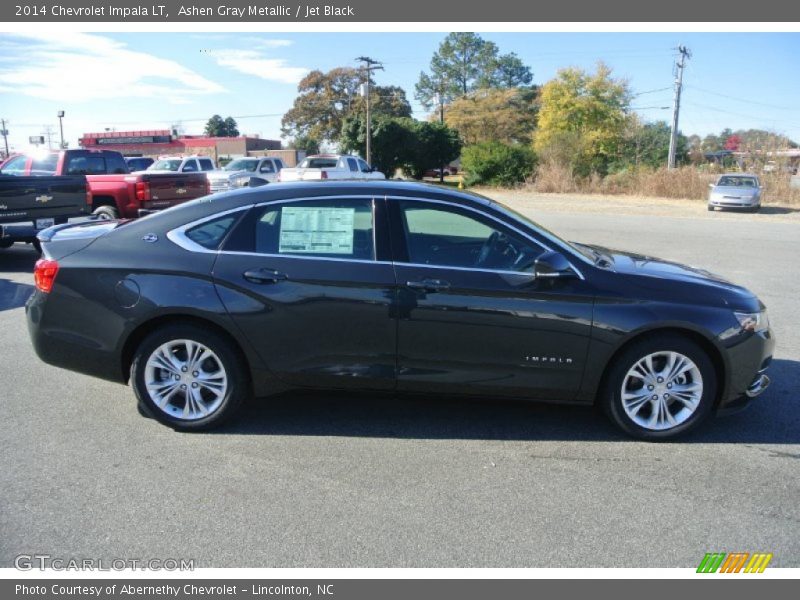 Ashen Gray Metallic / Jet Black 2014 Chevrolet Impala LT