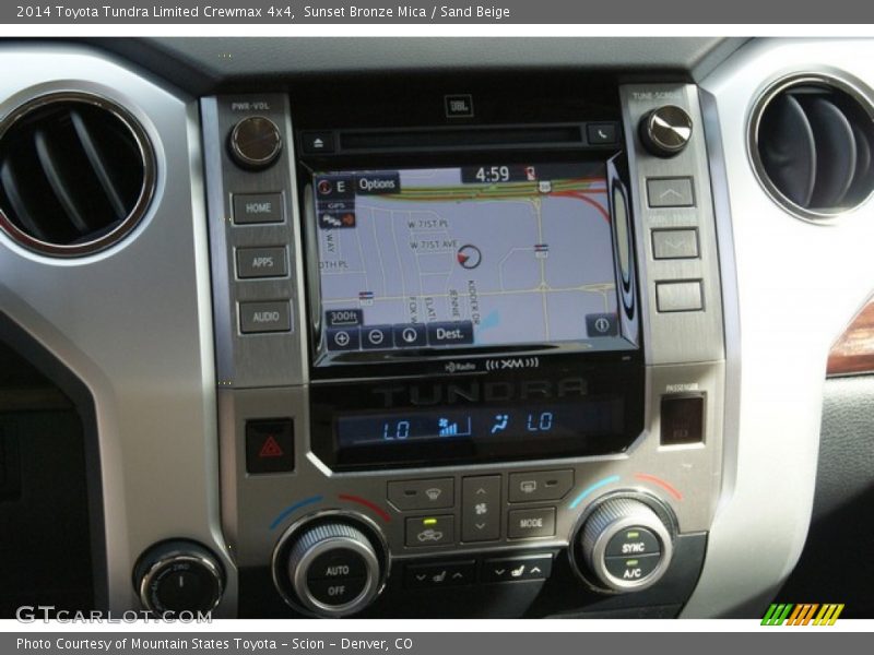 Sunset Bronze Mica / Sand Beige 2014 Toyota Tundra Limited Crewmax 4x4