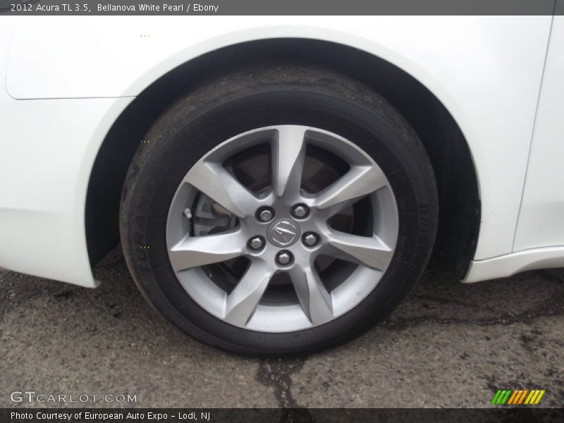 Bellanova White Pearl / Ebony 2012 Acura TL 3.5
