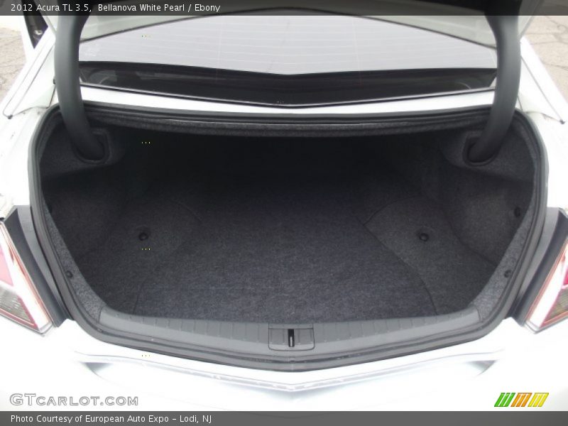 Bellanova White Pearl / Ebony 2012 Acura TL 3.5