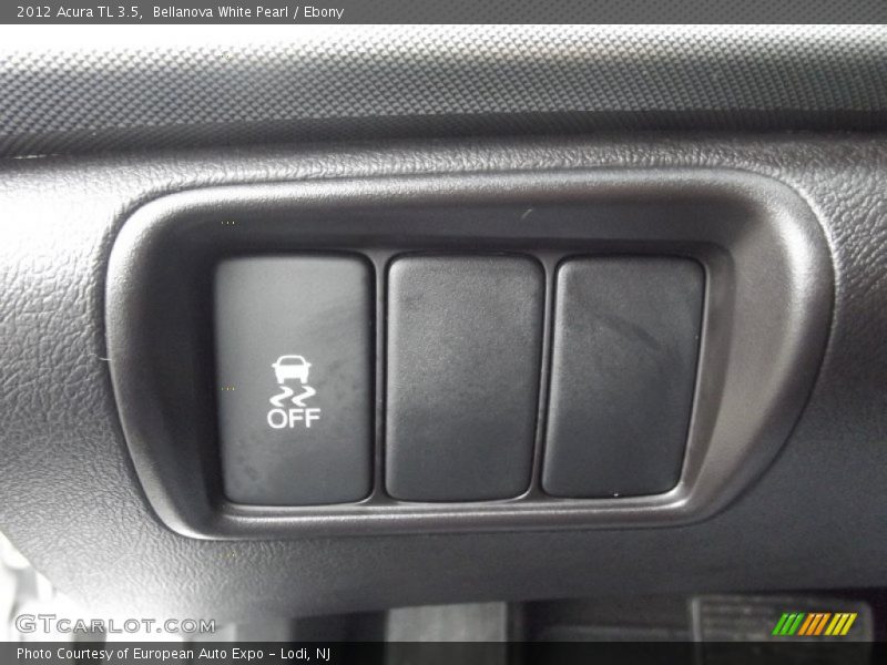 Bellanova White Pearl / Ebony 2012 Acura TL 3.5