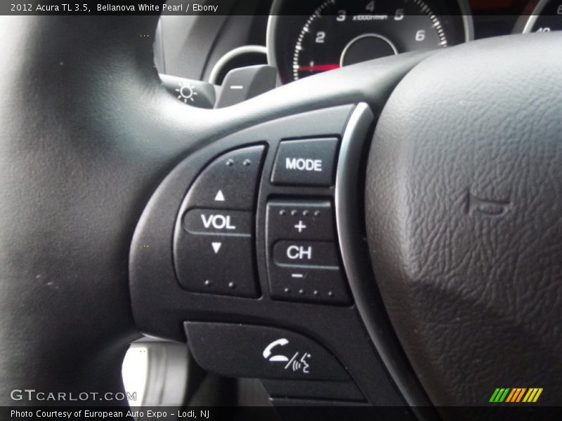 Bellanova White Pearl / Ebony 2012 Acura TL 3.5