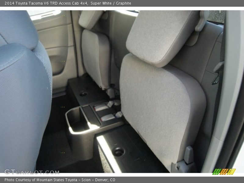 Super White / Graphite 2014 Toyota Tacoma V6 TRD Access Cab 4x4