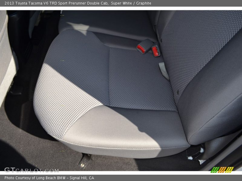 Super White / Graphite 2013 Toyota Tacoma V6 TRD Sport Prerunner Double Cab