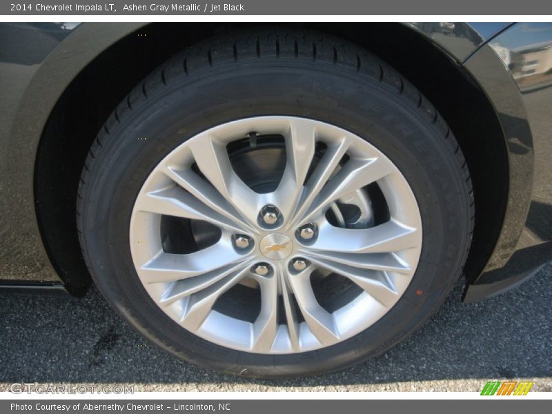 Ashen Gray Metallic / Jet Black 2014 Chevrolet Impala LT