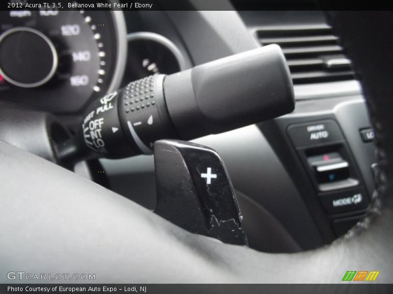 Bellanova White Pearl / Ebony 2012 Acura TL 3.5