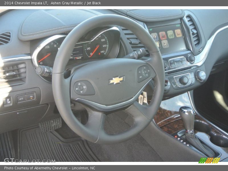 Ashen Gray Metallic / Jet Black 2014 Chevrolet Impala LT