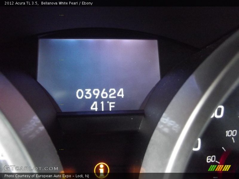 Bellanova White Pearl / Ebony 2012 Acura TL 3.5