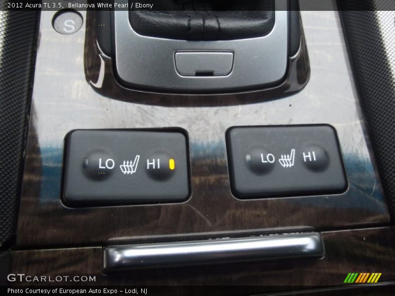 Bellanova White Pearl / Ebony 2012 Acura TL 3.5