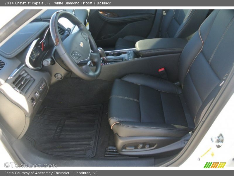 White Diamond Tricoat / Jet Black 2014 Chevrolet Impala LTZ