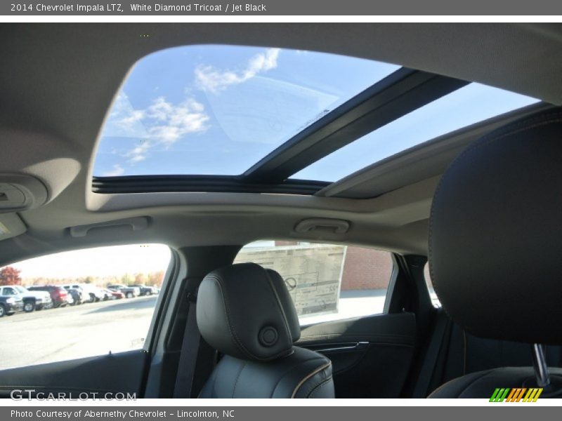 White Diamond Tricoat / Jet Black 2014 Chevrolet Impala LTZ
