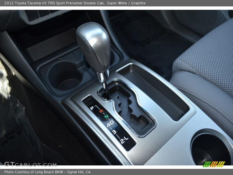 Super White / Graphite 2013 Toyota Tacoma V6 TRD Sport Prerunner Double Cab