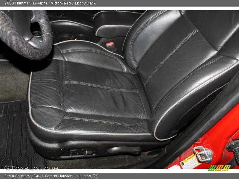 Victory Red / Ebony Black 2008 Hummer H3 Alpha