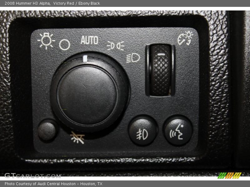 Victory Red / Ebony Black 2008 Hummer H3 Alpha