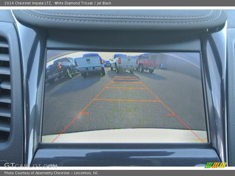 White Diamond Tricoat / Jet Black 2014 Chevrolet Impala LTZ