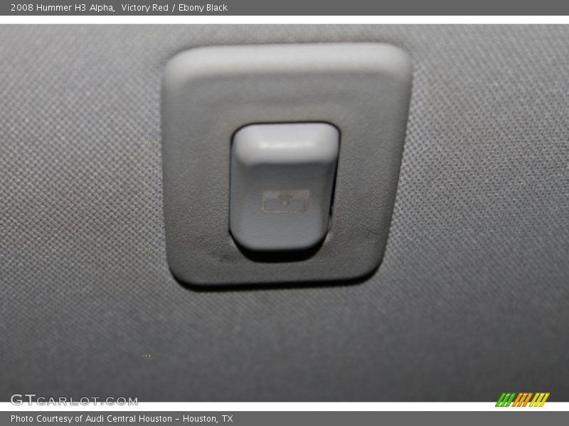 Victory Red / Ebony Black 2008 Hummer H3 Alpha