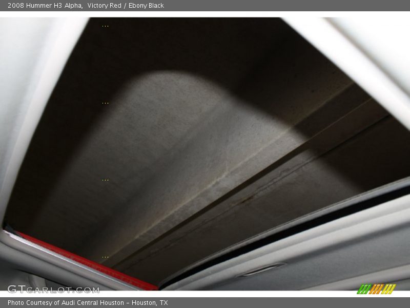 Victory Red / Ebony Black 2008 Hummer H3 Alpha