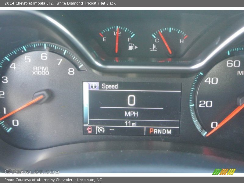 White Diamond Tricoat / Jet Black 2014 Chevrolet Impala LTZ