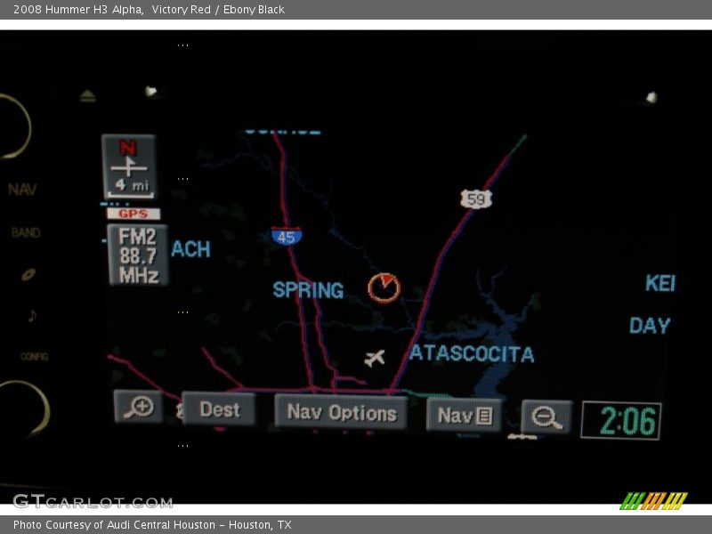 Victory Red / Ebony Black 2008 Hummer H3 Alpha