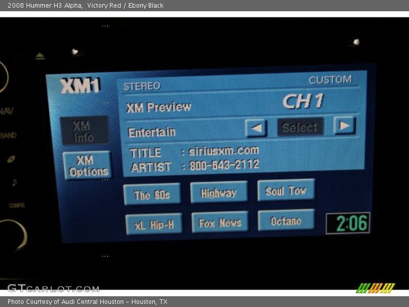 Victory Red / Ebony Black 2008 Hummer H3 Alpha