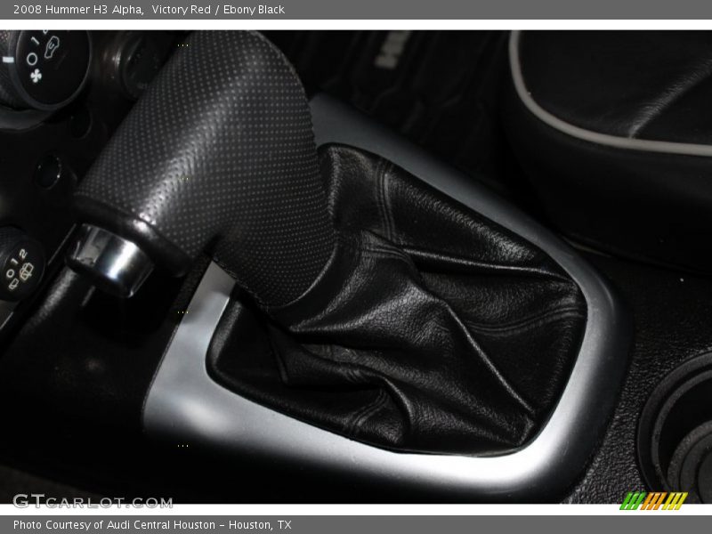 Victory Red / Ebony Black 2008 Hummer H3 Alpha