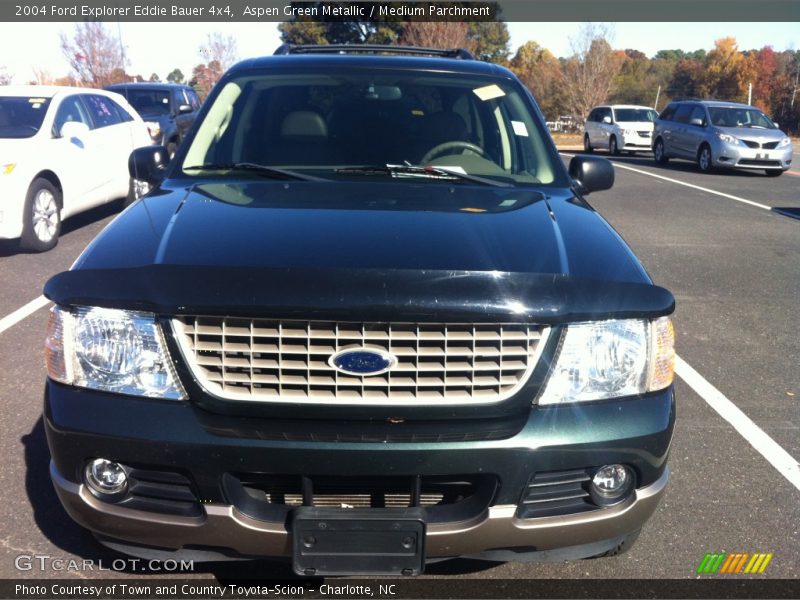 Aspen Green Metallic / Medium Parchment 2004 Ford Explorer Eddie Bauer 4x4