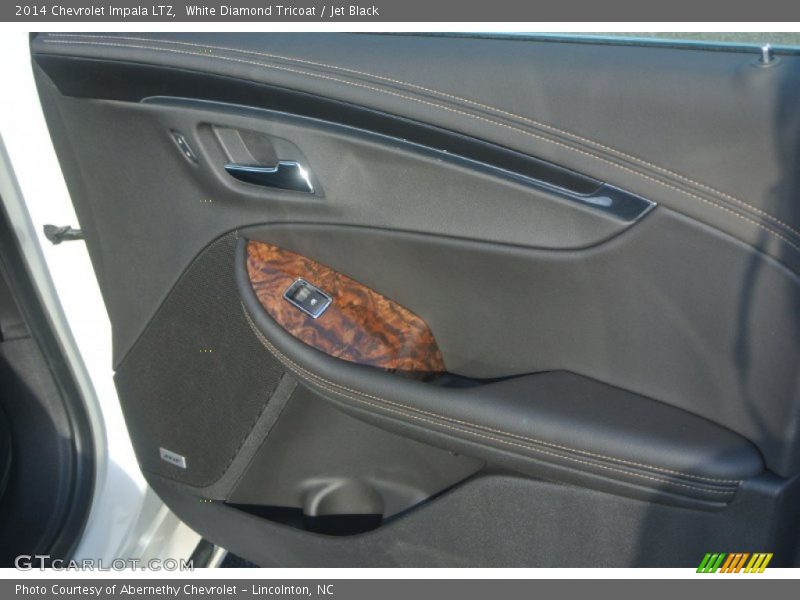 White Diamond Tricoat / Jet Black 2014 Chevrolet Impala LTZ