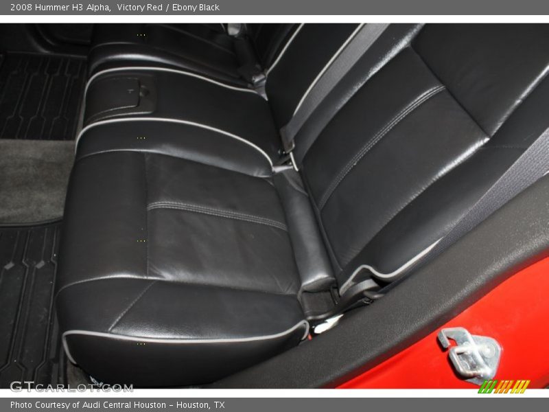 Victory Red / Ebony Black 2008 Hummer H3 Alpha