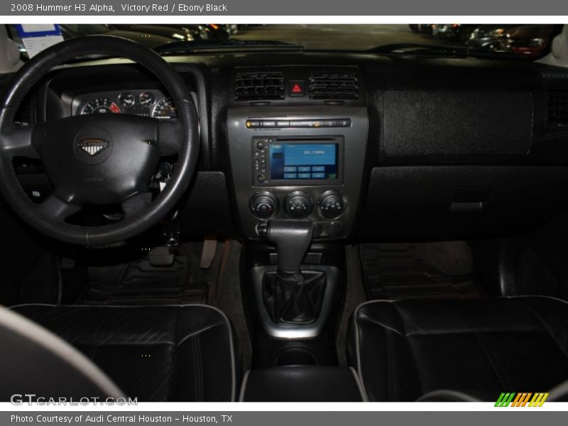 Victory Red / Ebony Black 2008 Hummer H3 Alpha