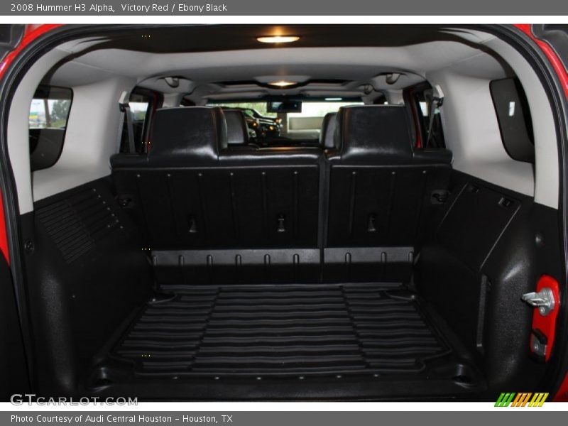 Victory Red / Ebony Black 2008 Hummer H3 Alpha