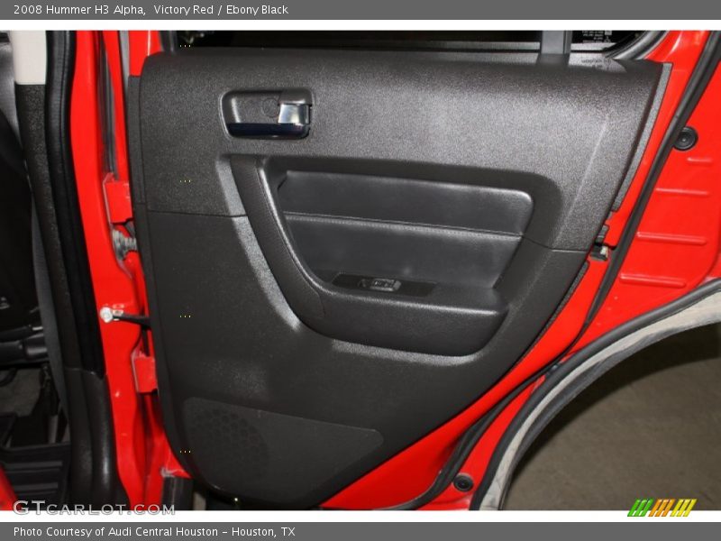 Victory Red / Ebony Black 2008 Hummer H3 Alpha