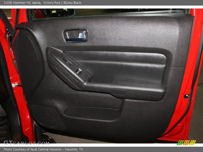 Victory Red / Ebony Black 2008 Hummer H3 Alpha