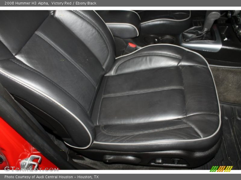 Victory Red / Ebony Black 2008 Hummer H3 Alpha