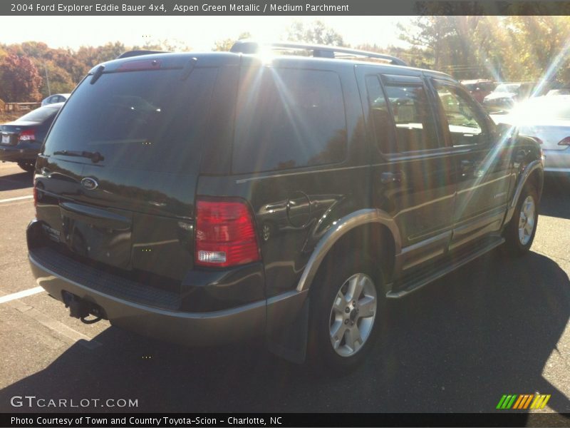 Aspen Green Metallic / Medium Parchment 2004 Ford Explorer Eddie Bauer 4x4