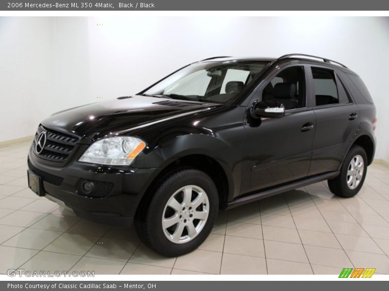Black / Black 2006 Mercedes-Benz ML 350 4Matic