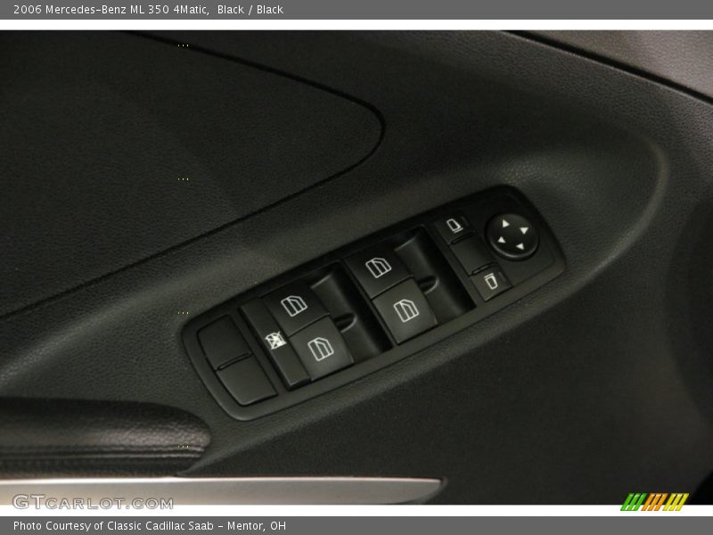 Black / Black 2006 Mercedes-Benz ML 350 4Matic