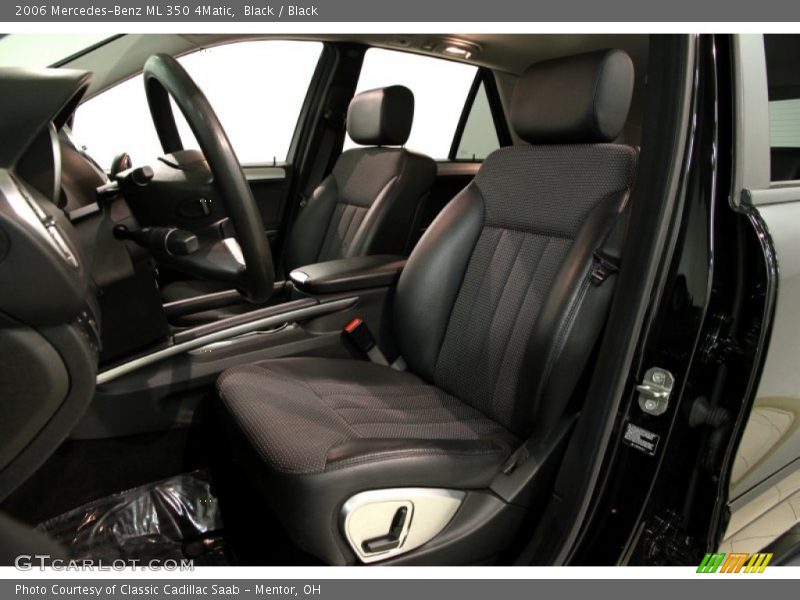 Black / Black 2006 Mercedes-Benz ML 350 4Matic
