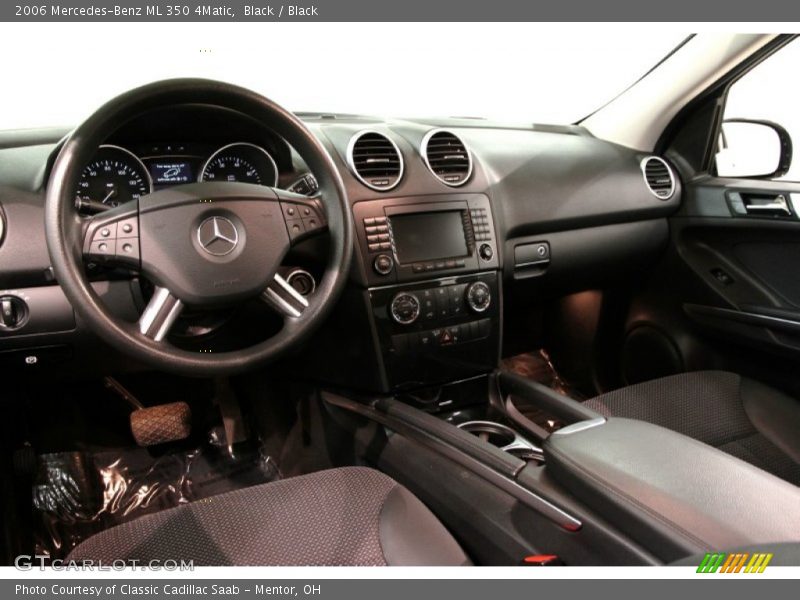 Black / Black 2006 Mercedes-Benz ML 350 4Matic