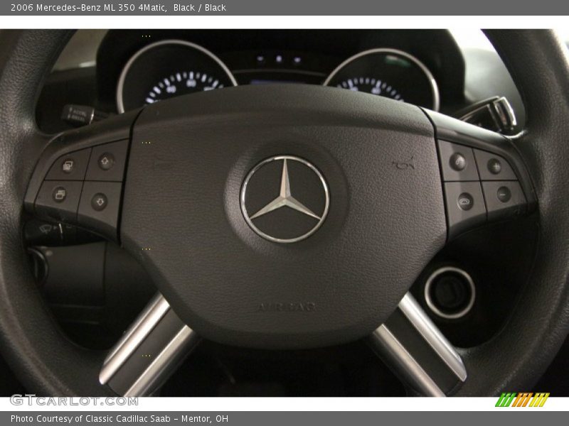 Black / Black 2006 Mercedes-Benz ML 350 4Matic