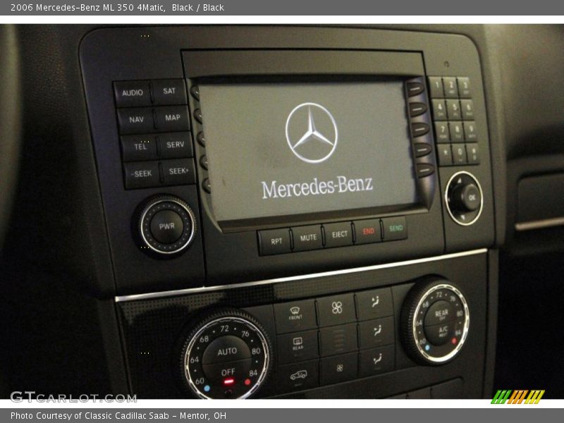 Black / Black 2006 Mercedes-Benz ML 350 4Matic