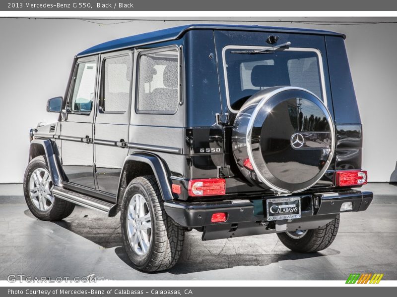 Black / Black 2013 Mercedes-Benz G 550