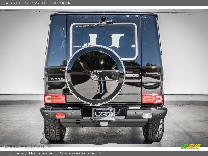 Black / Black 2013 Mercedes-Benz G 550