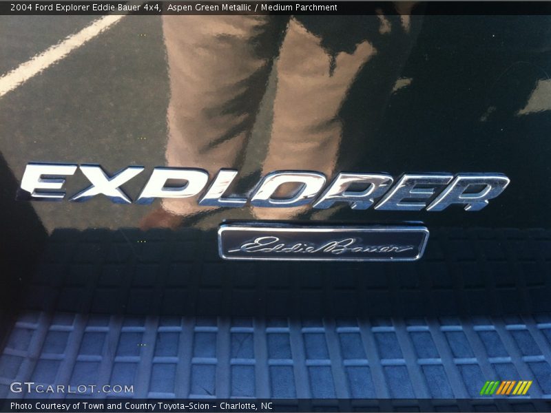 Aspen Green Metallic / Medium Parchment 2004 Ford Explorer Eddie Bauer 4x4